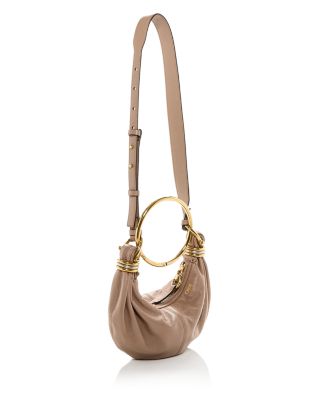 Bracelet Mini Leather Hobo Bag