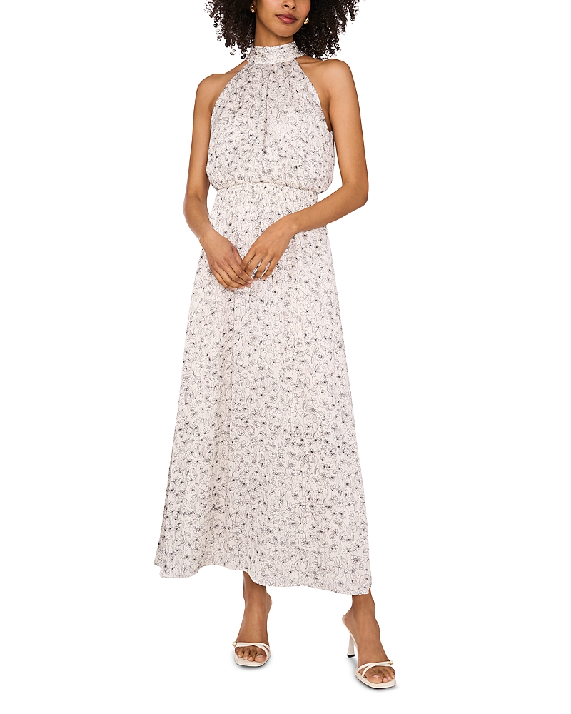 Vince Camuto Halter Neck Maxi Dress
