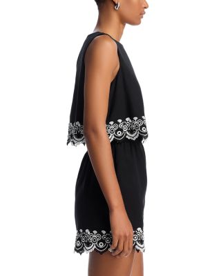 Eyelet Embroidered Romper - Exclusive
