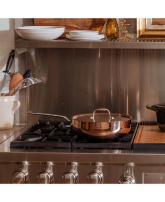 Copper 5.2 Qt. Saucier and Lid