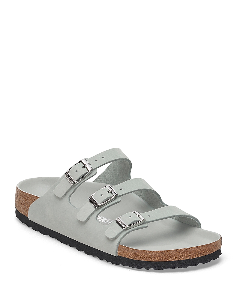Birkenstock Women's Florida Buckle Sandals In Green