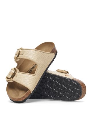 Women's Arizona Big Buckle Raffia Sandals