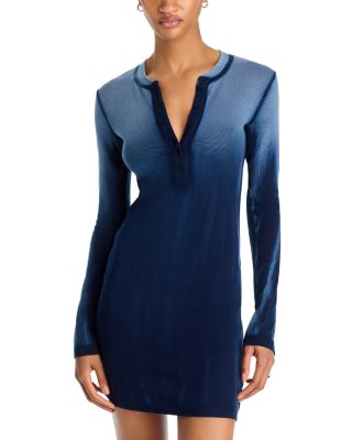Cotton Citizen - Verona Henley Mini Dress