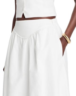 Claire Drop Waist A Line Skirt