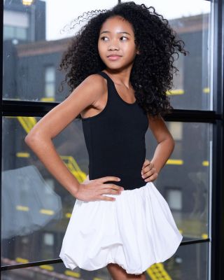 Girls' Queenie Combo Bubble Dress - Big Kid 