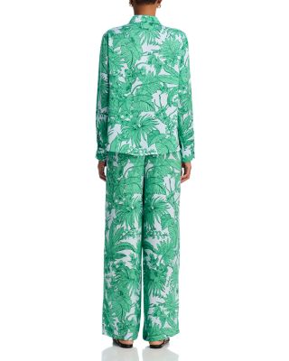 Palm Satin Shirt - Exclusive