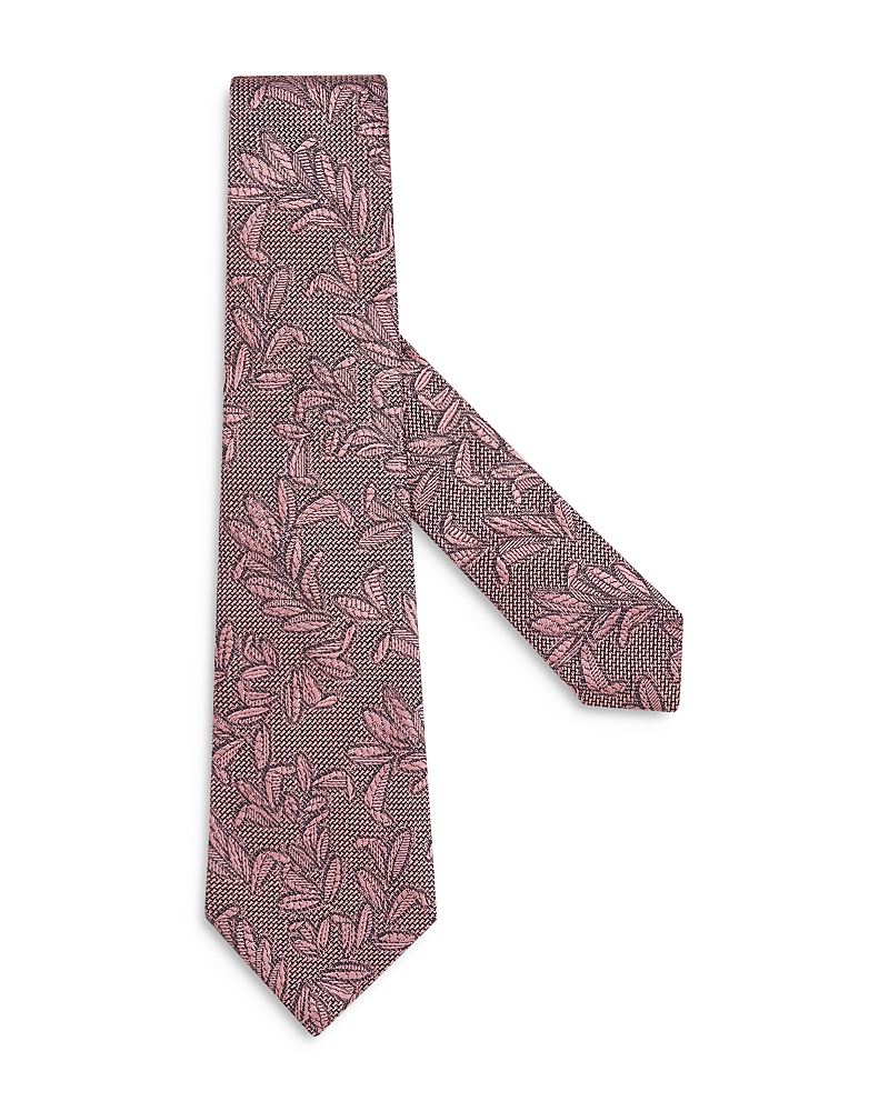 Zegna Classic Silk Tie In Pink
