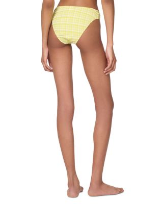 Check Underwire Bra Top & High Cut Bottom