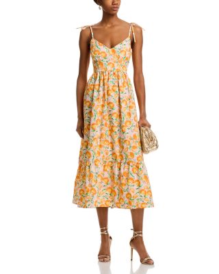 Floral Midi Dress - Exclusive
