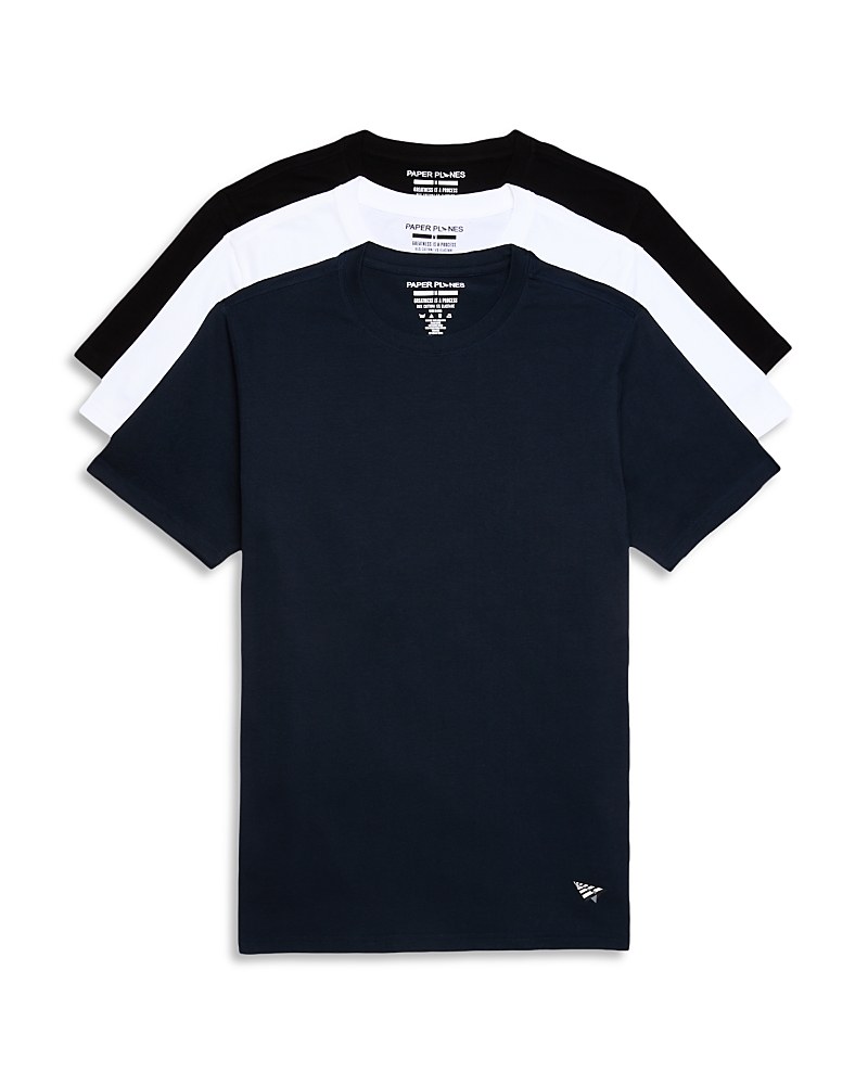 Paper Planes Essential Crewneck Tees, Pack of 3