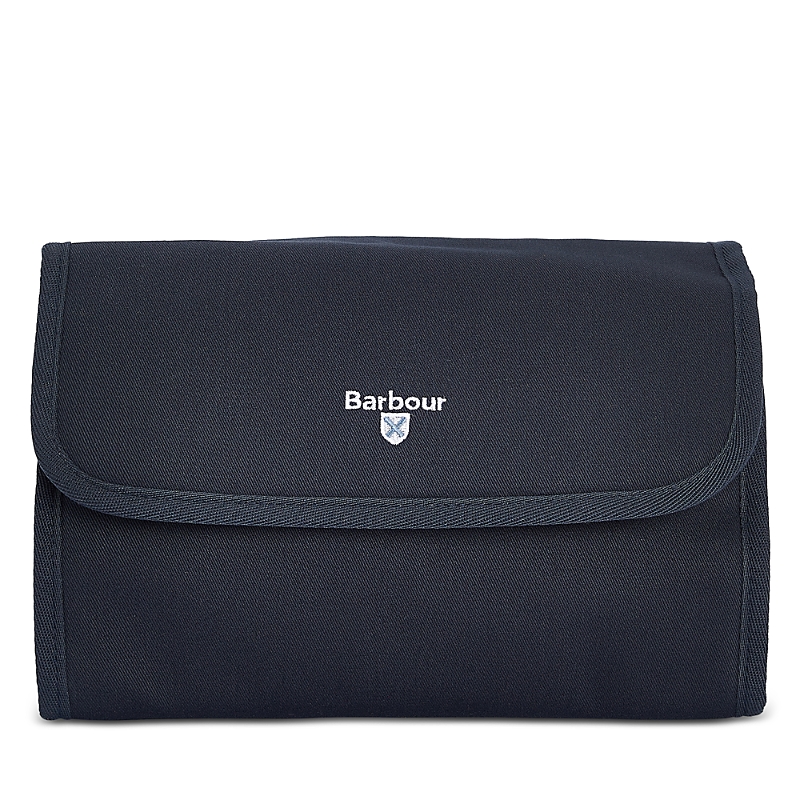 Barbour Cascade Hanging Washbag In Navy