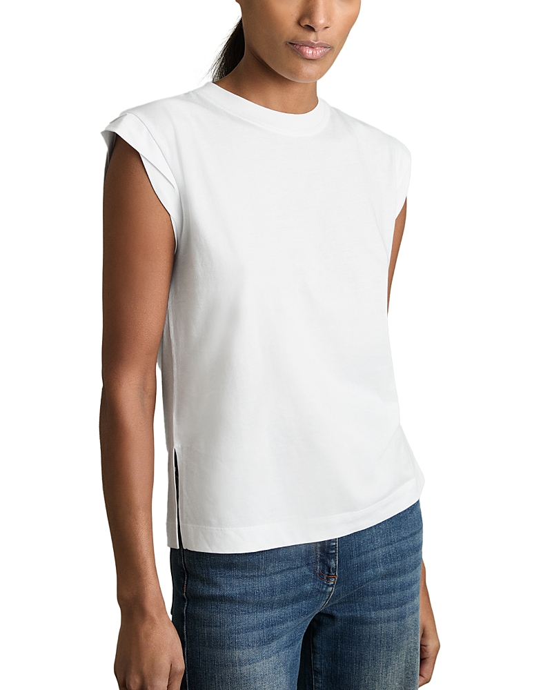 Reiss Les 100 Ciels Dylan Oversized Vest In White