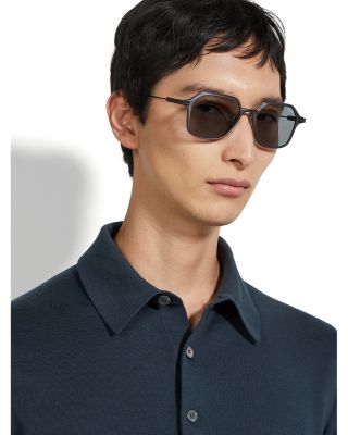 Aluminum & Metal Sunglasses, 53mm