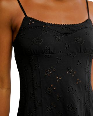 Full Bloom Mini Slip Dress