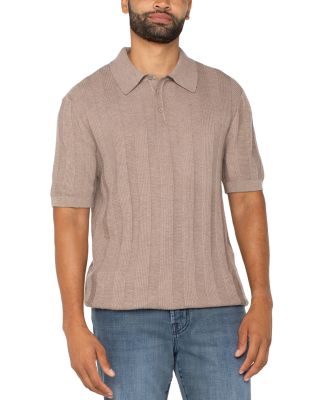 Liverpool Los Angeles - Short Sleeve Polo Sweater