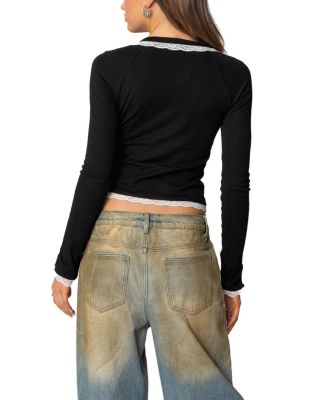 Edith Lacey Ribbed Top