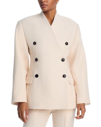 ジャケット・アウター Collarless Double Breasted Suit Jacket Zara | Jackets & Coats | Zara Women New Doublebreasted Blazer With