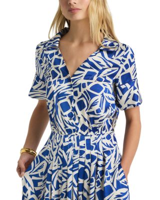 Botanical Print Dress