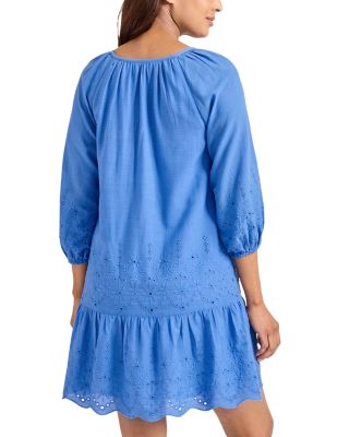Eyelet Dress Swim Cover-Up