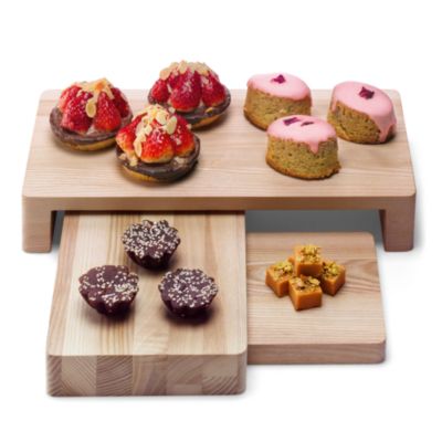 Collective Ash Wood Platters, Set of 3