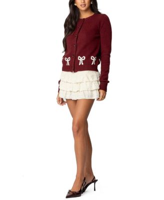 Rona Bow Knit Cardigan
