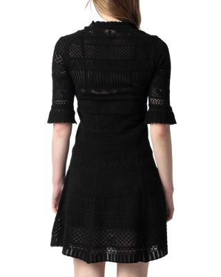 Memphisa Pointelle Knit Dress