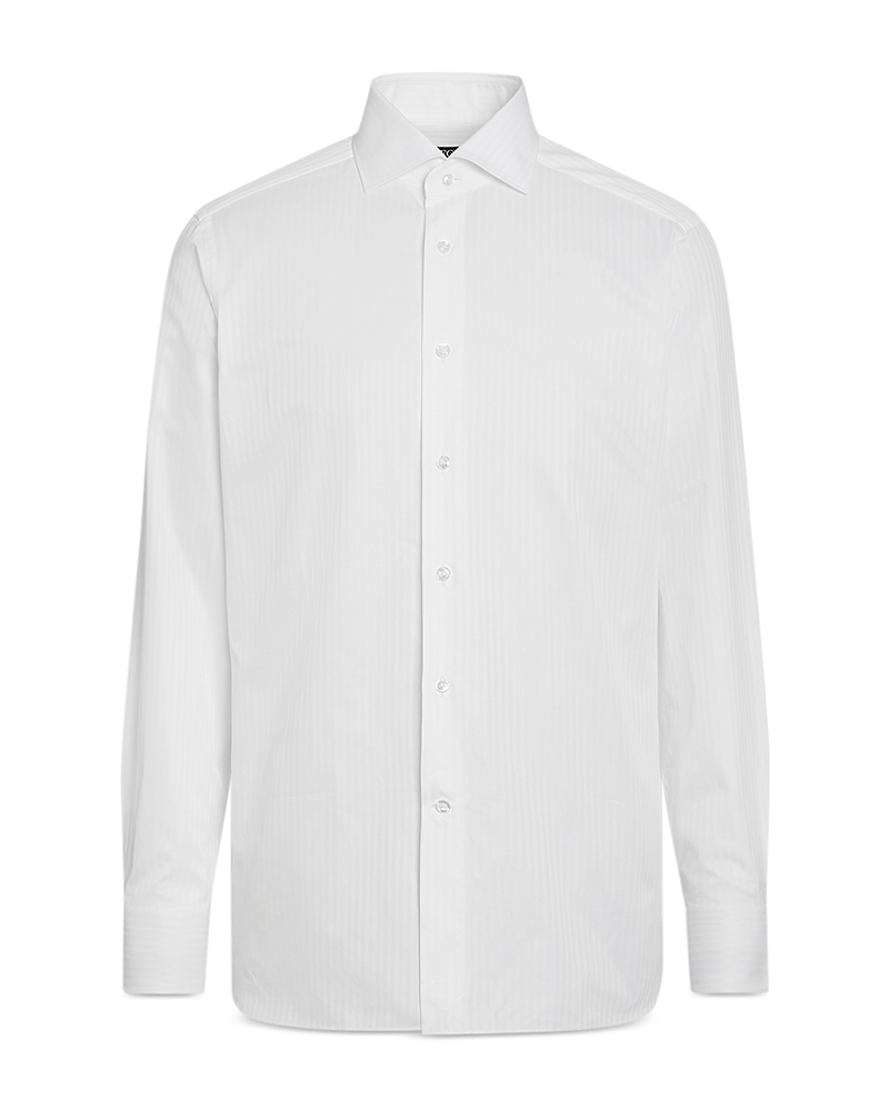 Zegna Centoventimila Structured Button Front Shirt