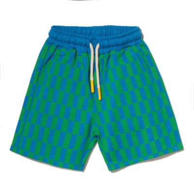 Mon Coeur - Boys' Recycled Cotton Checkered Short - Little Kid, Big Kid