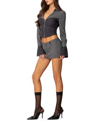 Angela Tailored Mini Skort