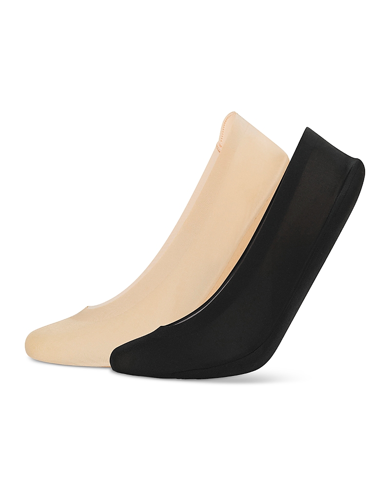 Hue Archease Cushioned Insole Liner Socks, Pack of 2