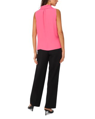 Sleeveless Cowl Neck Top