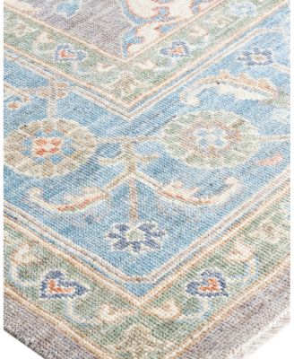 Bloomingdale's Colorful Oushak M1945 Area Rug, 7'11" x 9'11"