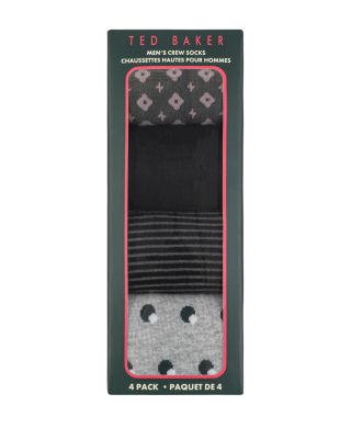 Dress Crew Socks, Pack of 4