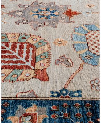 Bloomingdale's Colorful Oushak M1945 Area Rug, 8'1" x 9'9"