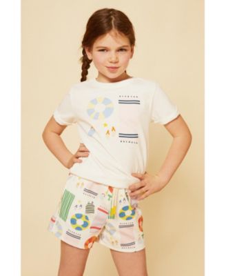 Unisex Recycled Cotton Beach Party T-Shirt - Little Kid, Big Kid