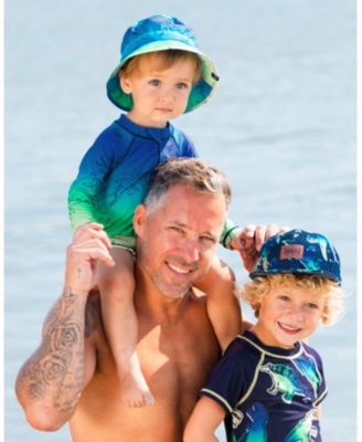 Boys' Printed Long Sleeve One-Piece Rashguard - Baby