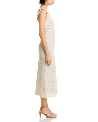 Crocheted Midi Dress - Exclusive
