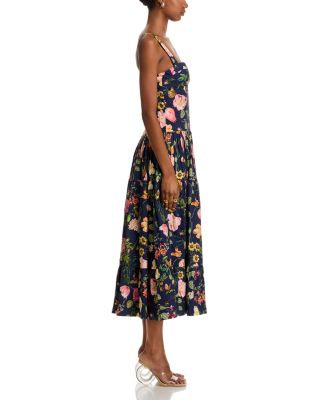 Santiago Floral Midi Dress
