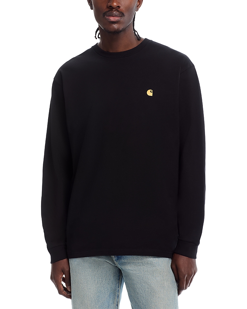 Carhartt L/s Chase T-shirt In Black