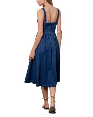 Denim Midi Dress