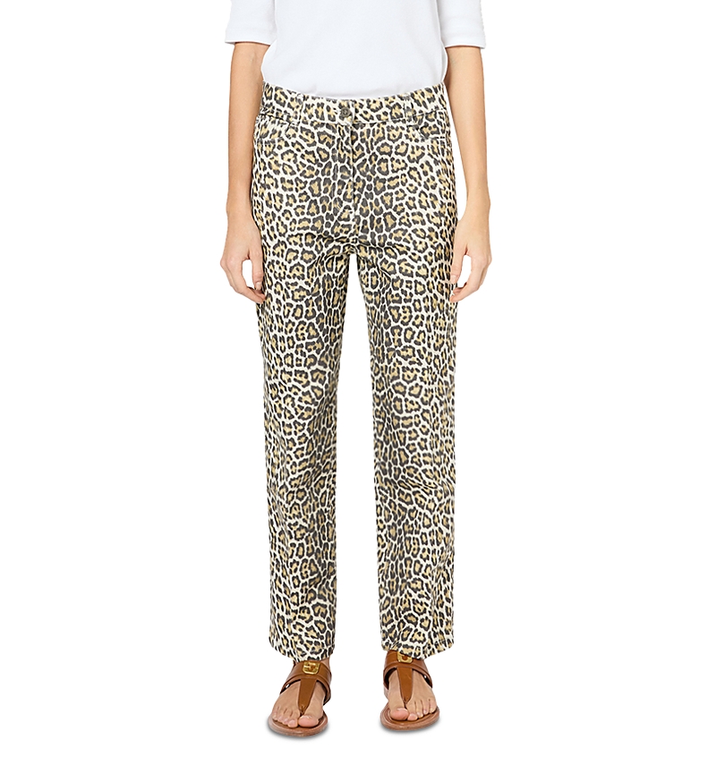 GERARD DAREL LORIANE STRAIGHT JEANS IN BROWN