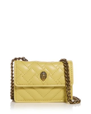 KURT GEIGER LONDON - Micro Kensington Quilted Crossbody Bag