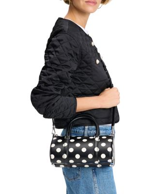 Spade Icon Dot Barrel Bag