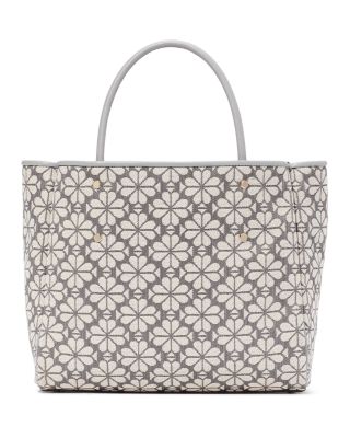 Spade Flower Jacquard Tote