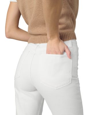 The Margot Slim Ankle in White