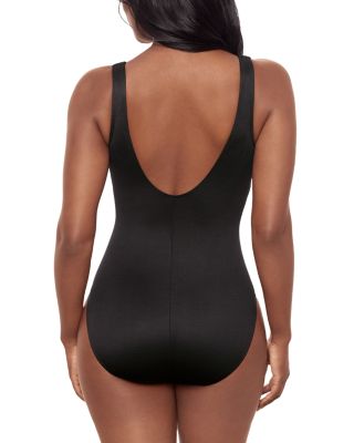Razzle Dazzle Zip One Piece Swimsuit