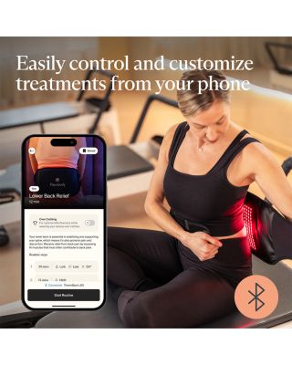 ThermBack Heat, Vibration & LED Wrap for Back Pain