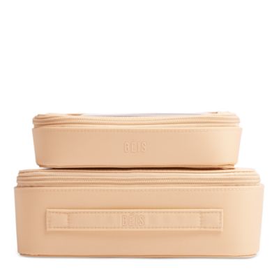 The in Flight Cosmetic Case in Beige