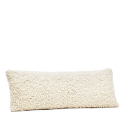 Boll & Branch - Cozy Boucl&eacute; Decorative Lumbar Pillow with Insert