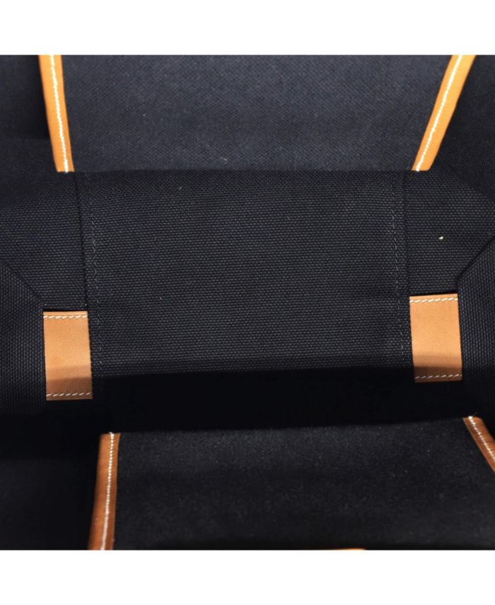 27 Etriviere Pocket Tote Toile and Leather